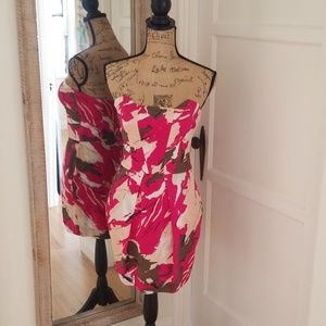 French Connection strapless dress